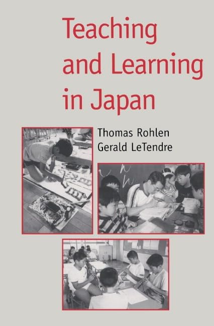 Teaching and Learning in Japan Cover