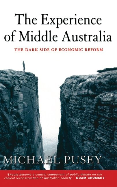 The experience of middle Australia Cover