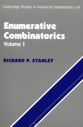 Enumerative Combinatorics, Volume 1 Cover