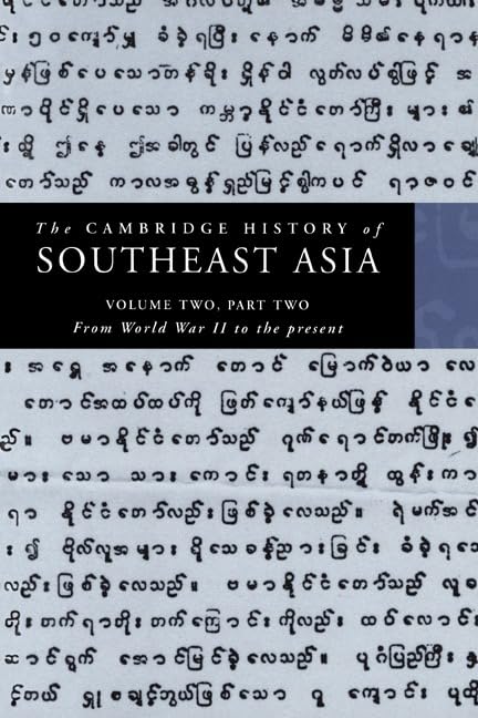 The Cambridge History of Southeast Asia, Vol. 2, Part 2 Cover