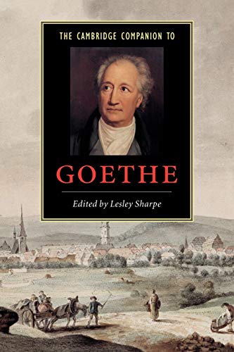 The Cambridge companion to Goethe Cover