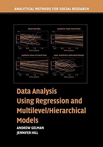 Data analysis using regression and multilevel/hierarchical models Cover