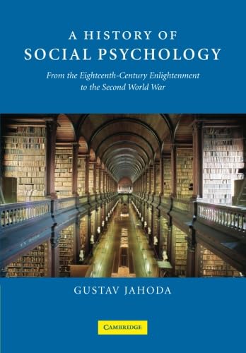 A History of Social Psychology Cover