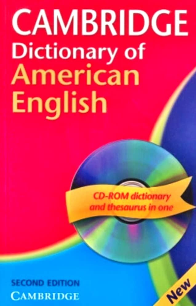 Cambridge Dictionary of American English Paperback with CD-ROM Cover
