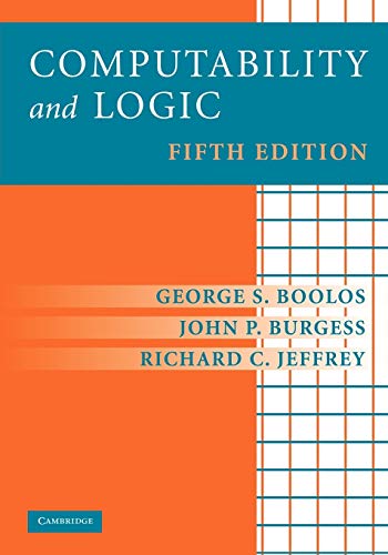 Computability and Logic Cover