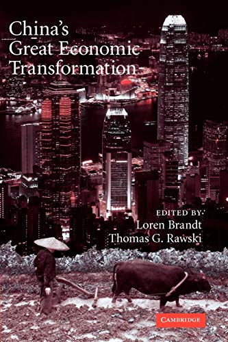 China's Great Economic Transformation Cover