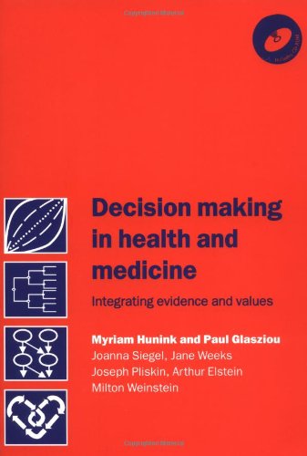 Decision making in health and medicine Cover