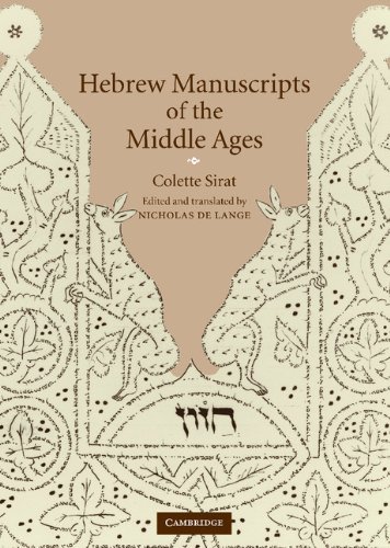 Hebrew Manuscripts of the Middle Ages Cover