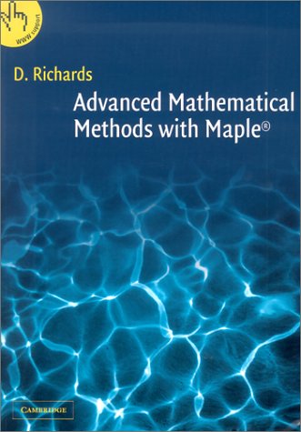 Advanced mathematical methods with Maple Cover