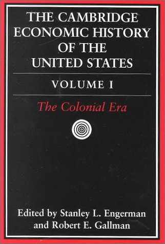 The Cambridge Economic History of the United States (3 Vol. Set) Cover