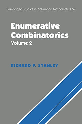 Enumerative Combinatorics, Volume 2 Cover