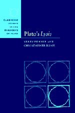 Plato's Lysis Cover