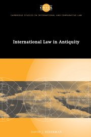 International law in antiquity Cover