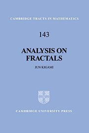 Analysis on fractals Cover
