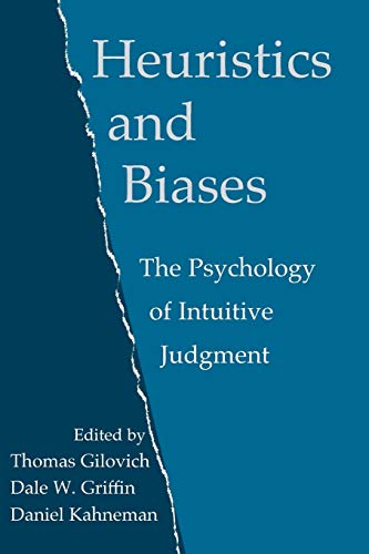 Heuristics and biases Cover