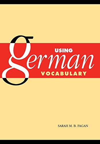 Using German Vocabulary Cover