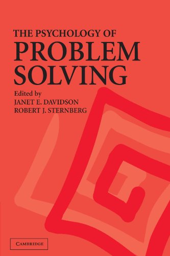 The psychology of problem solving Cover
