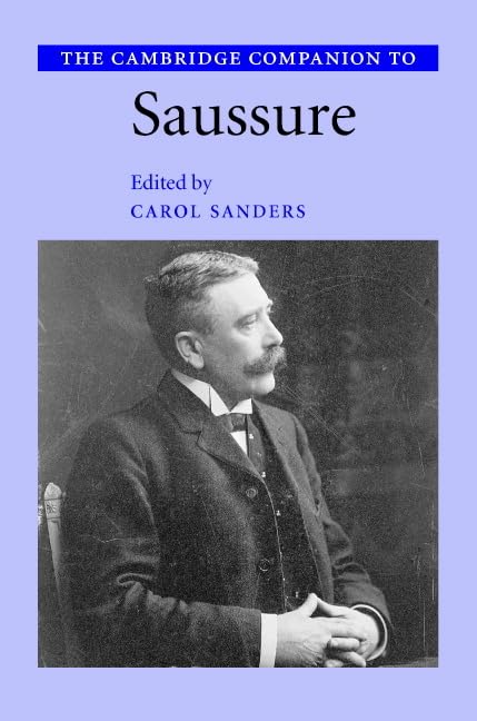 The Cambridge companion to Saussure Cover