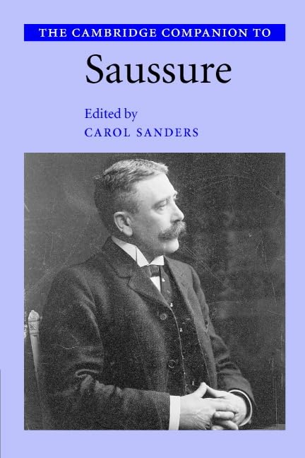 The Cambridge companion to Saussure Cover