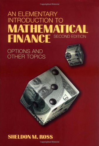 An elementary introduction to mathematical finance Cover