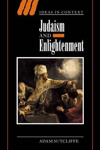 Judaism and Enlightenment (Ideas in Context) Cover