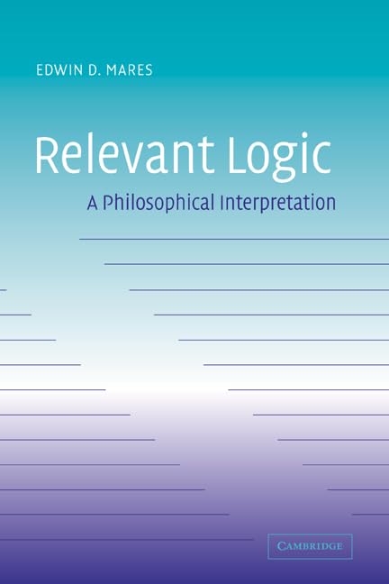 Relevant logic Cover