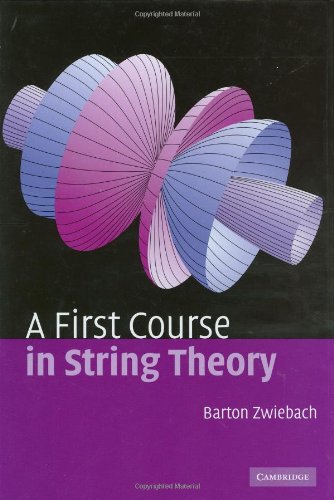 A first course in string theory Cover