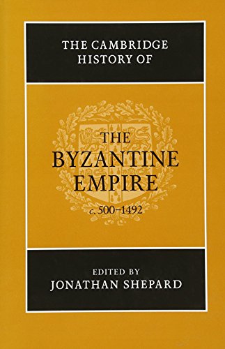 The Cambridge History of the Byzantine Empire Cover