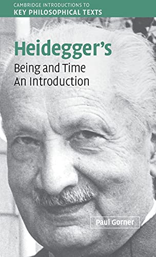 Heidegger's Being and Time Cover