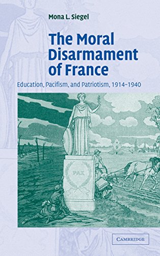 The moral disarmament of France Cover