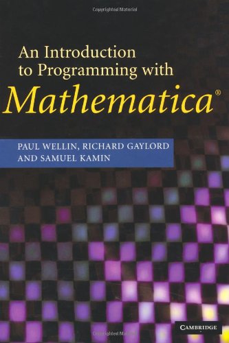 An introduction to programming with Mathematica Cover