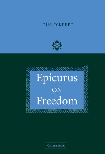 Epicurus on Freedom Cover
