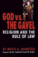 God vs. the gavel Cover