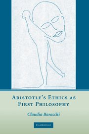 Aristotle's Ethics as First Philosophy Cover
