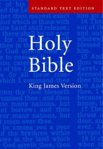 KJV Standard Text Cover