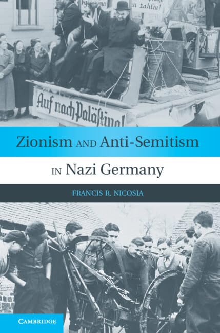 Zionism and Anti-Semitism in Nazi Germany Cover