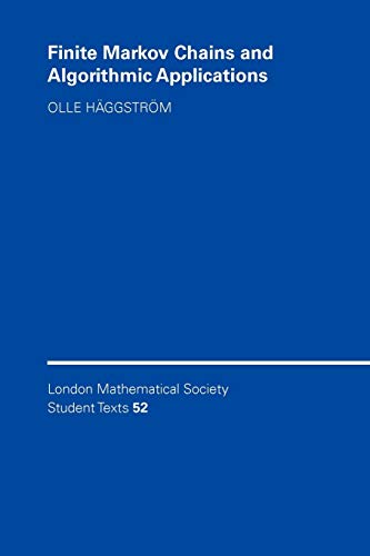 Finite Markov chains and algorithmic applications Cover