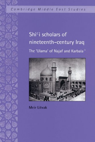 Shi'i Scholars of Nineteenth-Century Iraq Cover