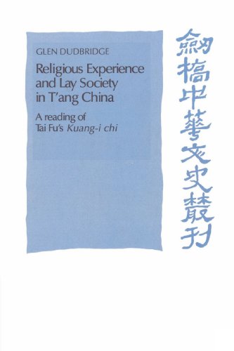 Religious Experience and Lay Society in T'ang China Cover