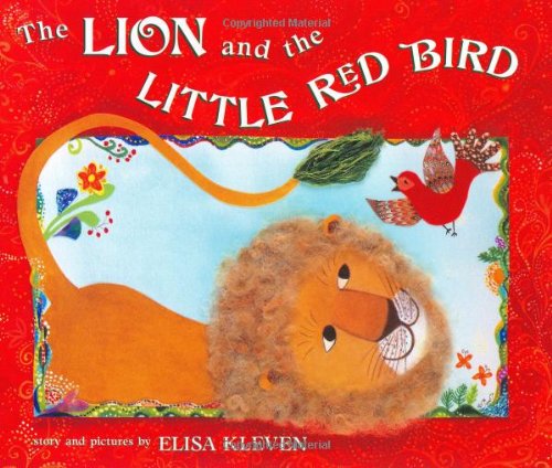 The lion and the little red bird Cover