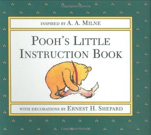 Pooh's Little Instruction Book Cover