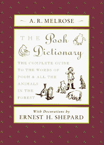 The Pooh Dictionary Cover