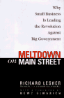 Meltdown on main street Cover