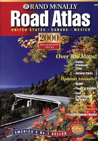 Rand McNally 2000 Road Atlas: United States, Canada, Mexico Cover