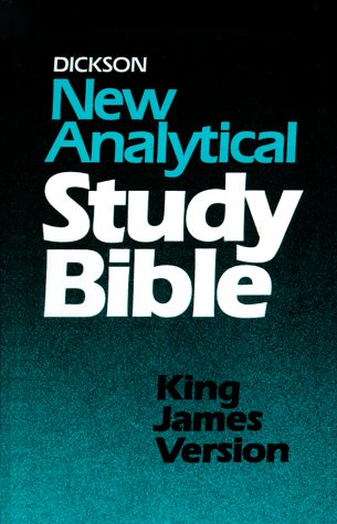 KJV - Dickson's New Analytical Study Bible Cover