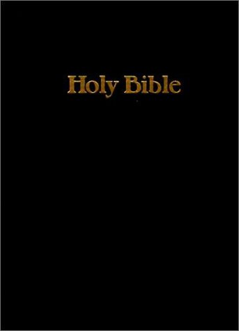 Giant Print Bible (King James Version, Black Imitation Leather) Cover