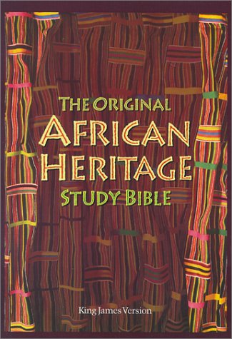 KJV The Original African Heritage Study Bible Cover