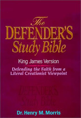 KJV - Defender's Study Bible by Dr. Henry Morris, Ph.D. Cover