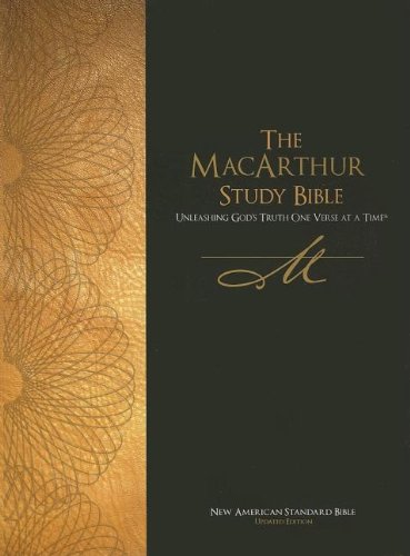 NASB MacArthur Study Bible (Burgundy, Thumb-Indexed) Cover