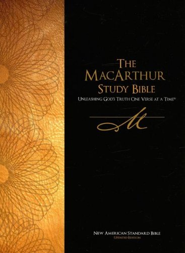 NASB MacArthur Study Bible (Black, Thumb Indexed) Cover